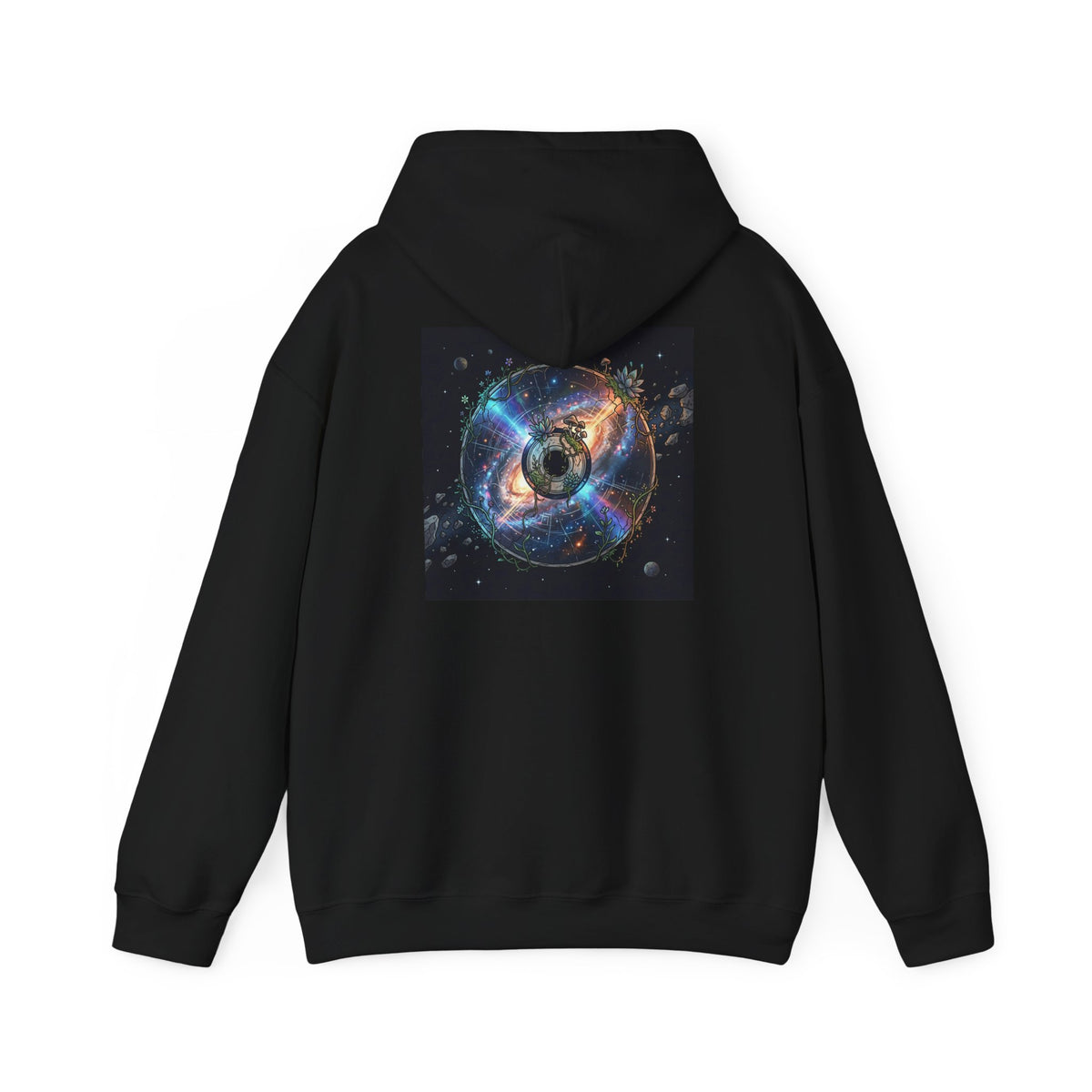 Celestial Disc | Print on Back Hoodie
