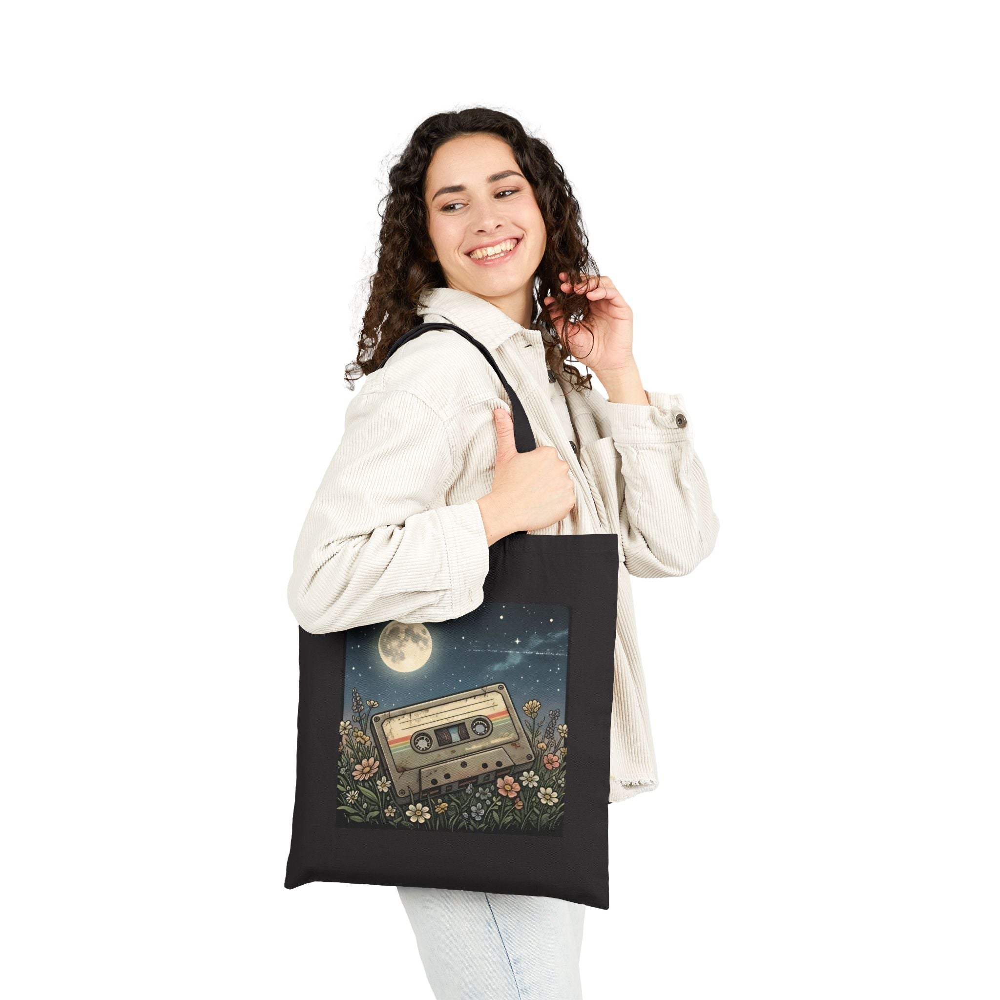 Cassette Moon | Tote Bag