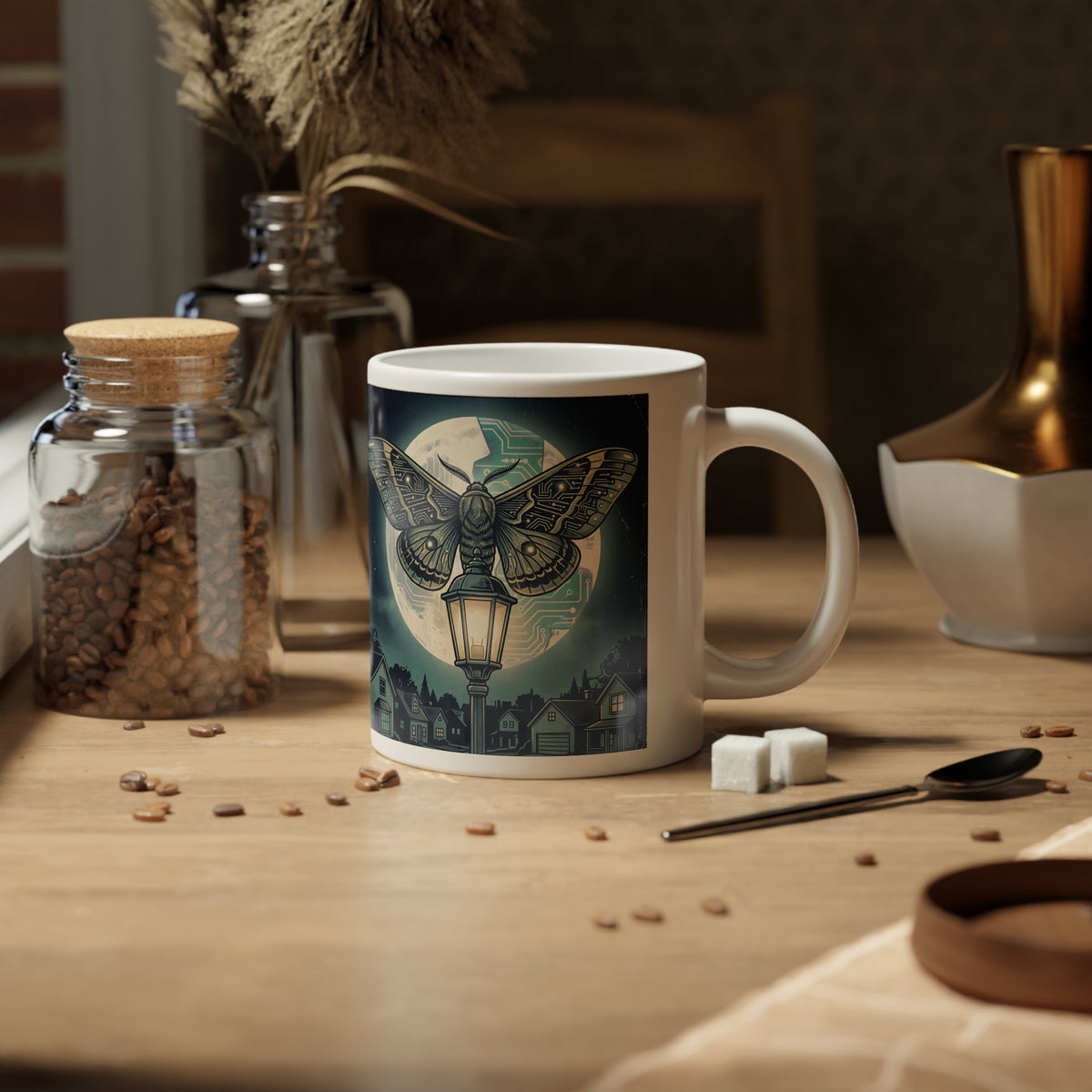 Circuit Moth | 20 oz Coffee Mug