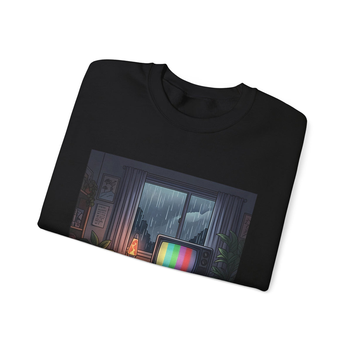 Rainy Night Broadcast | Crewneck Sweatshirt