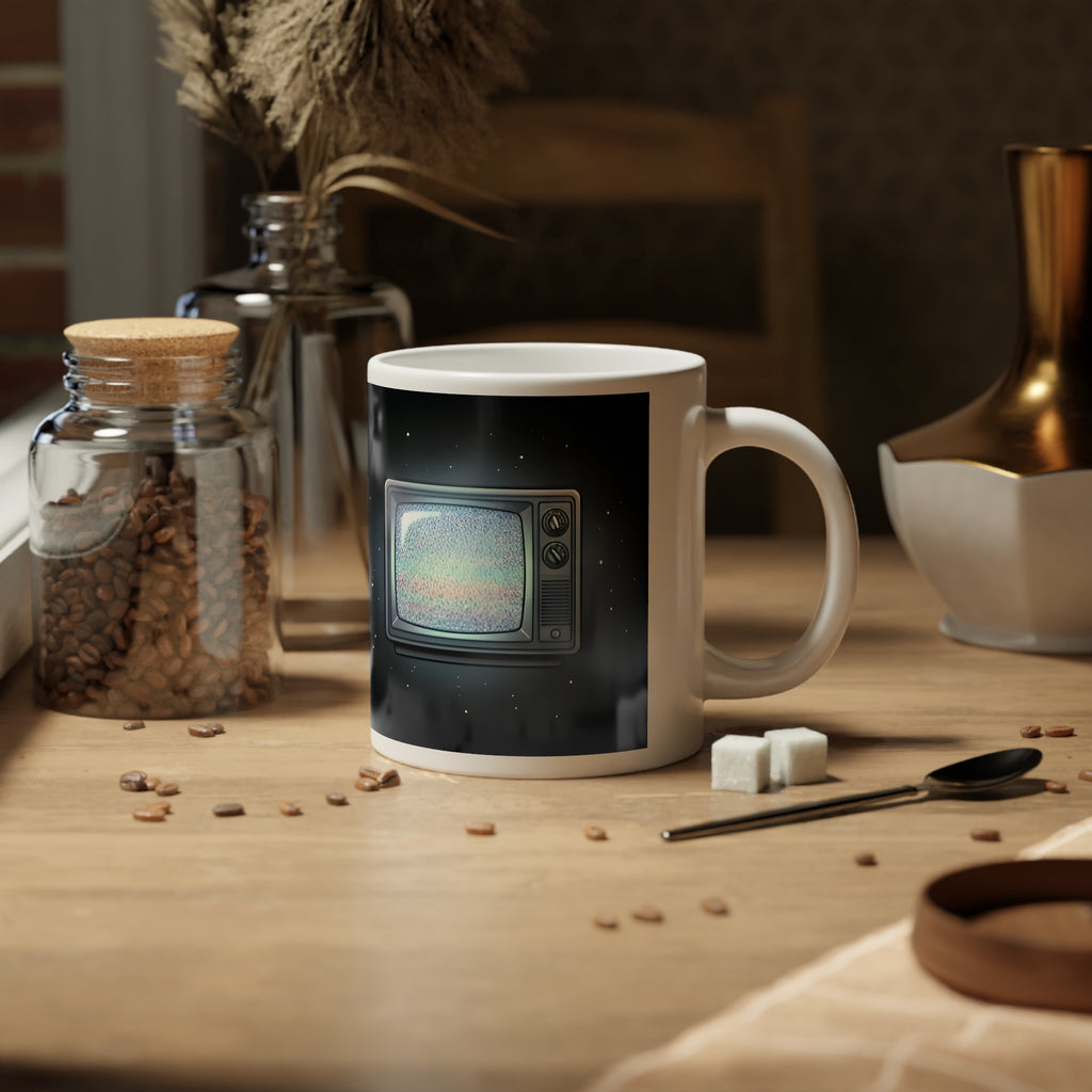 Deep Space Static | 20 oz Coffee Mug