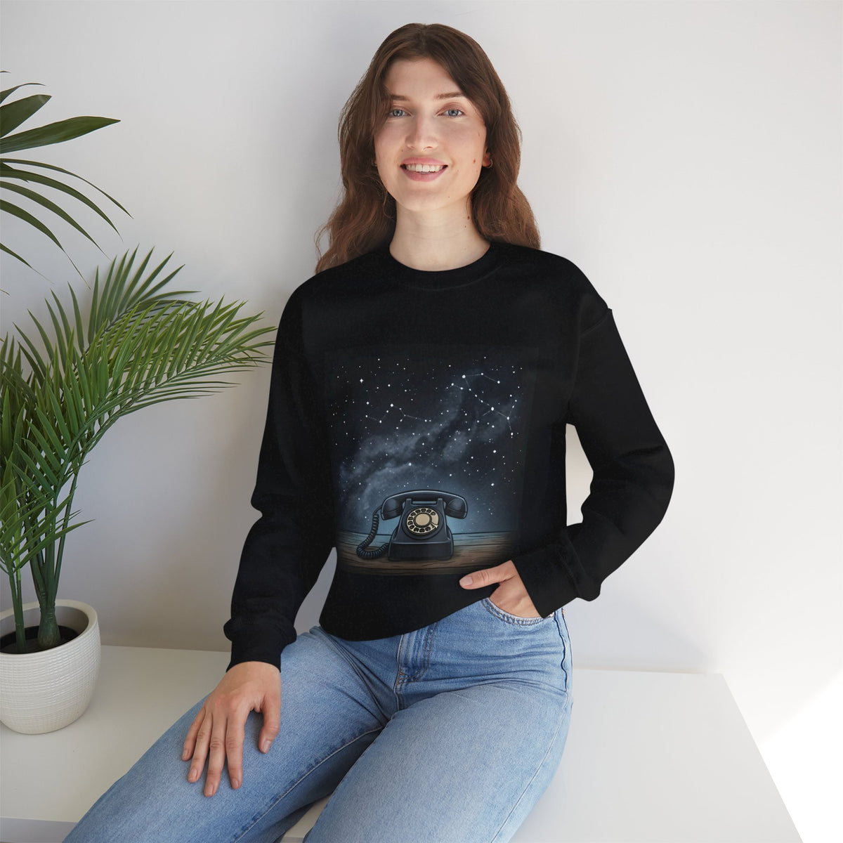 Rotary Telephone | Crewneck Sweatshirt
