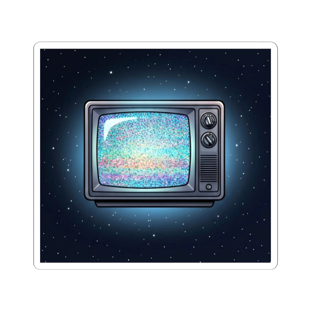 Deep Space Static | Kiss-Cut Sticker