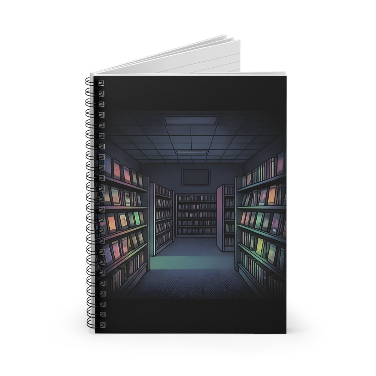 Video Rental Store | Spiral Bound Notebook
