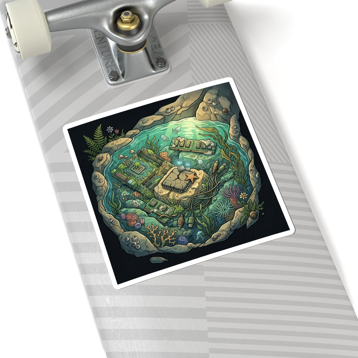Tidal Mainboard | Kiss-Cut Sticker