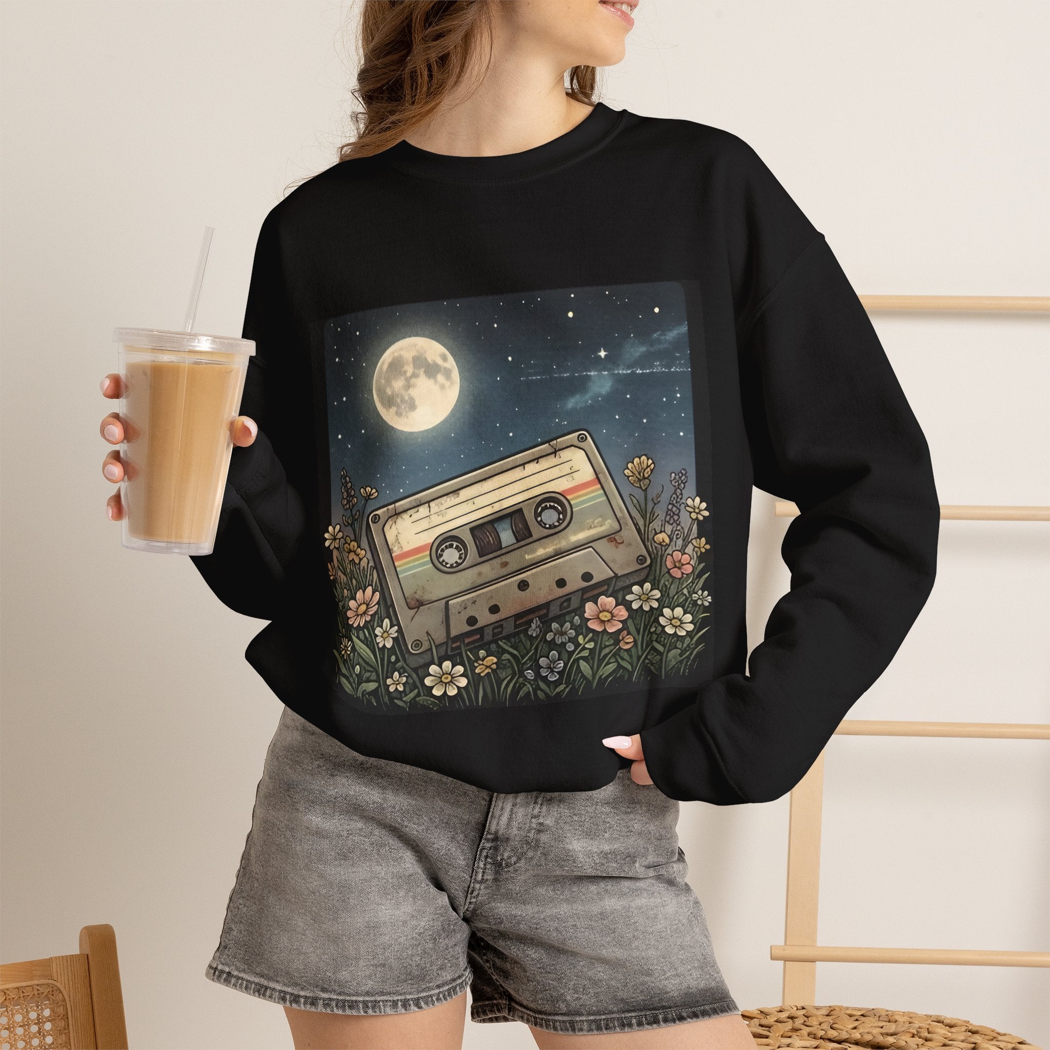 Cassette Moon | Sweatshirt