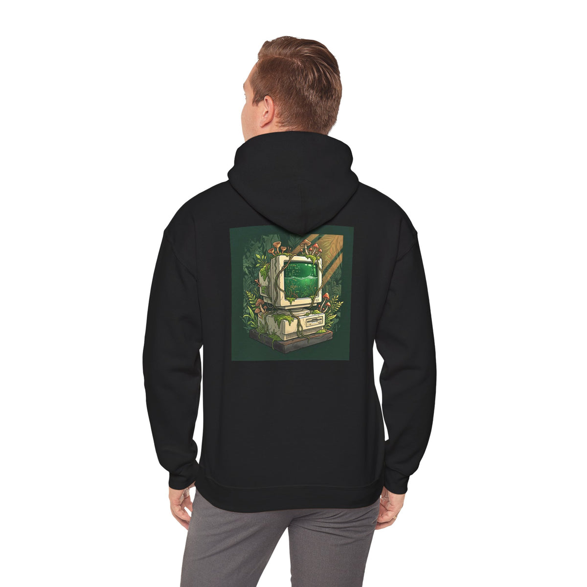 Digital Ecosystem | Print on Back Hoodie