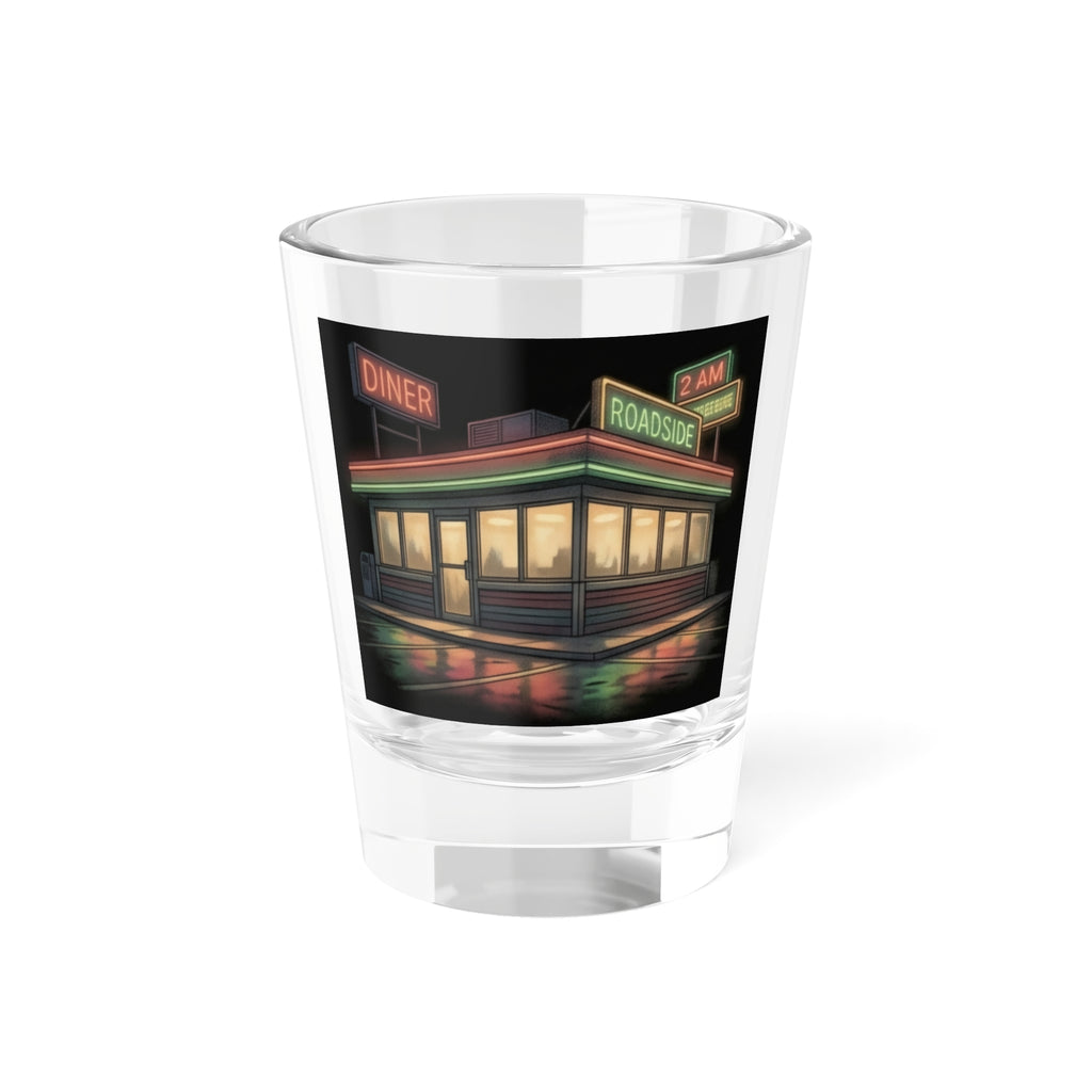 2 AM Roadside Diner | Shot Glass