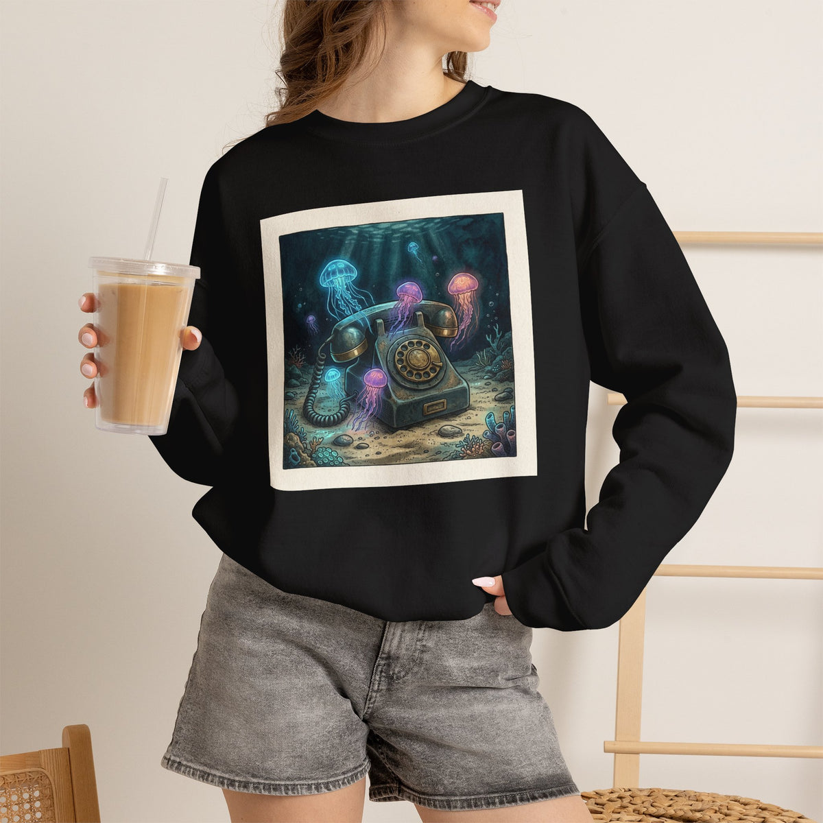 Underwater Dial | Crewneck Sweatshirt