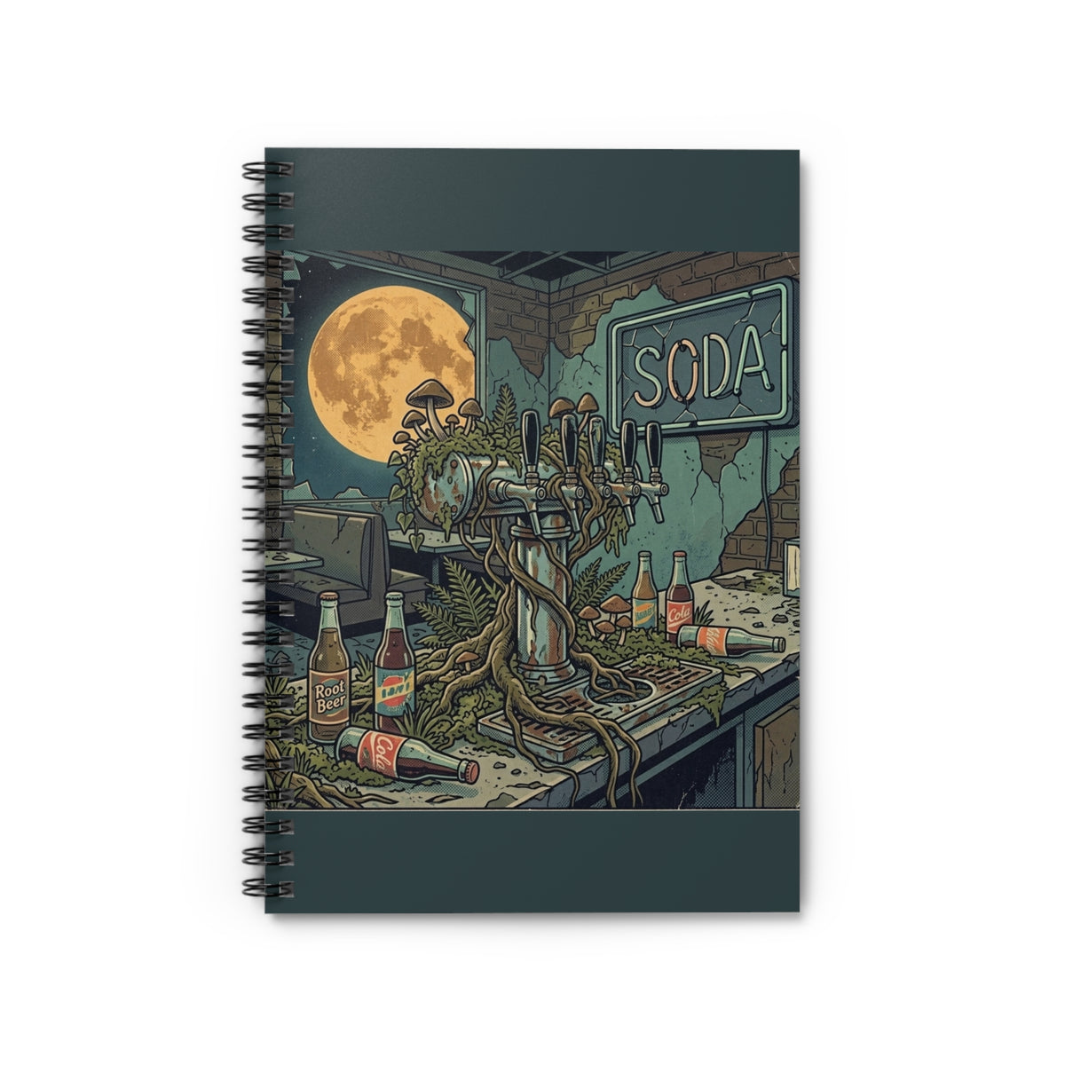 Overgrown Taproom | Spiral Bound Notebook