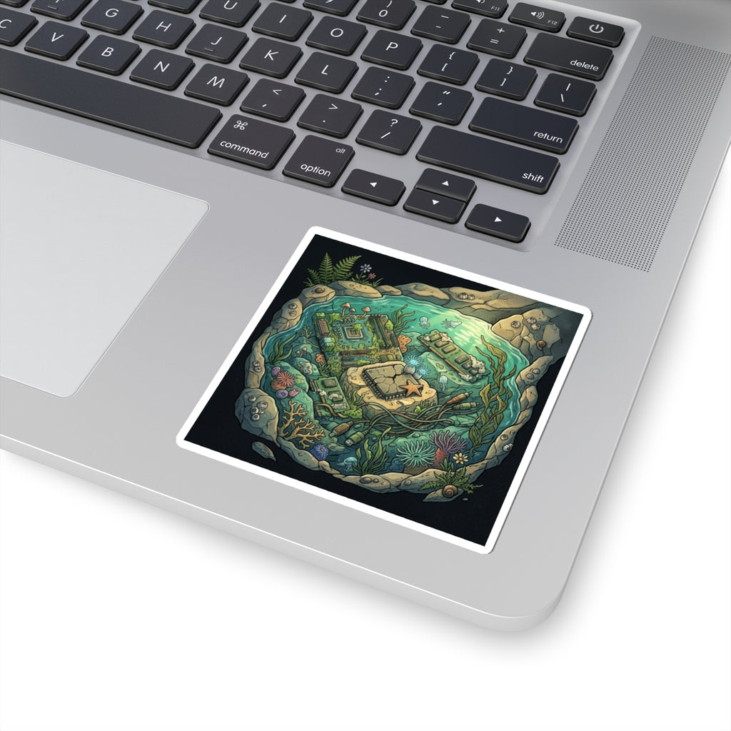 Tidal Mainboard | Kiss-Cut Sticker