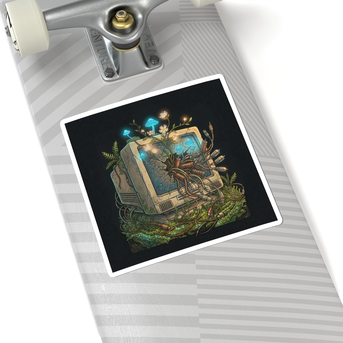 Filament Bloom | Kiss-Cut Sticker