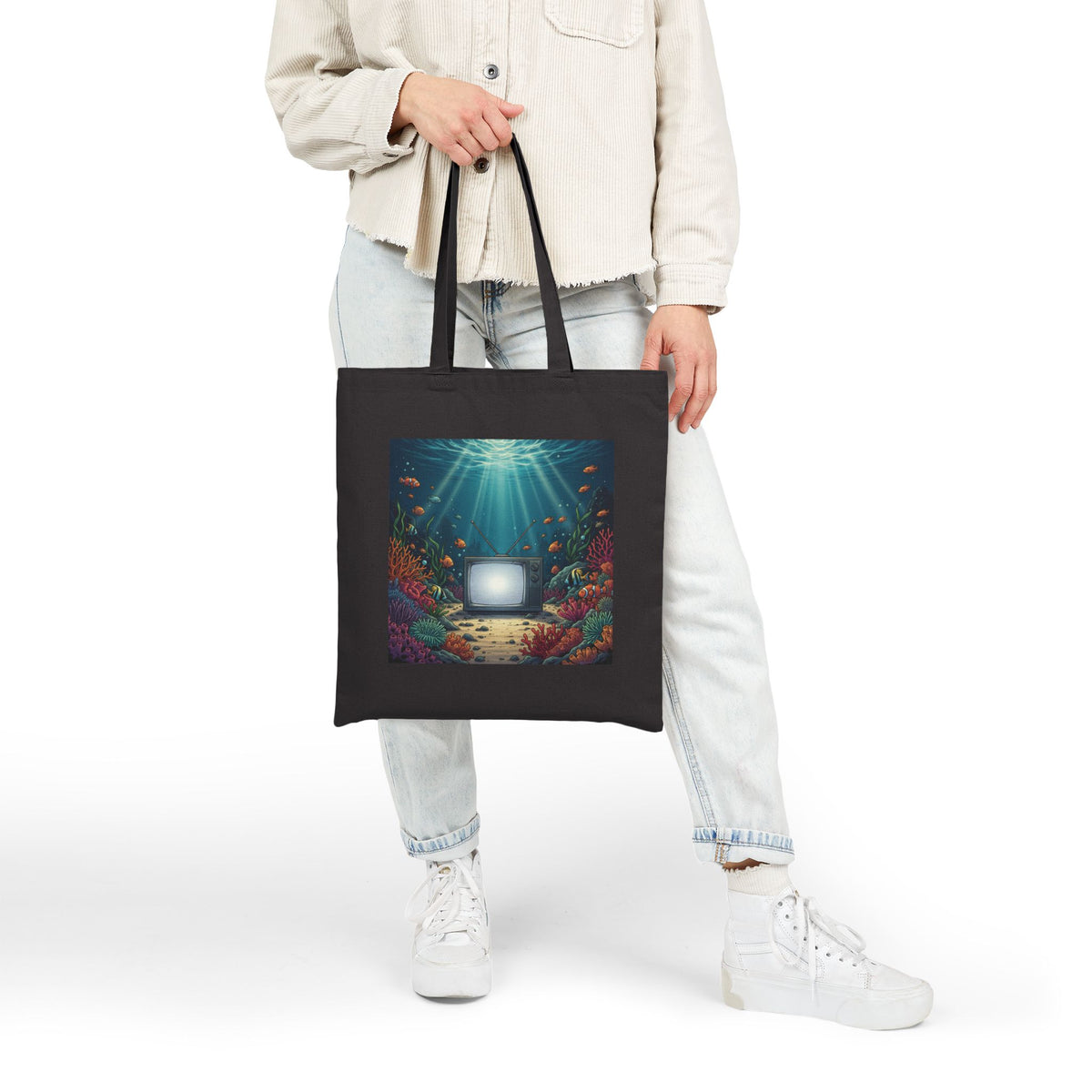 Sunken Broadcast | Canvas Tote Bag