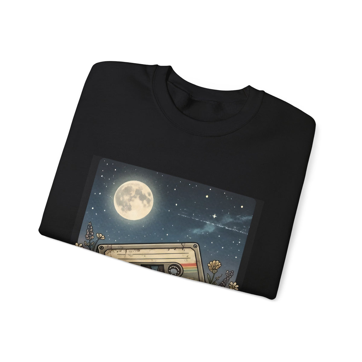 Cassette Moon | Crewneck Sweatshirt