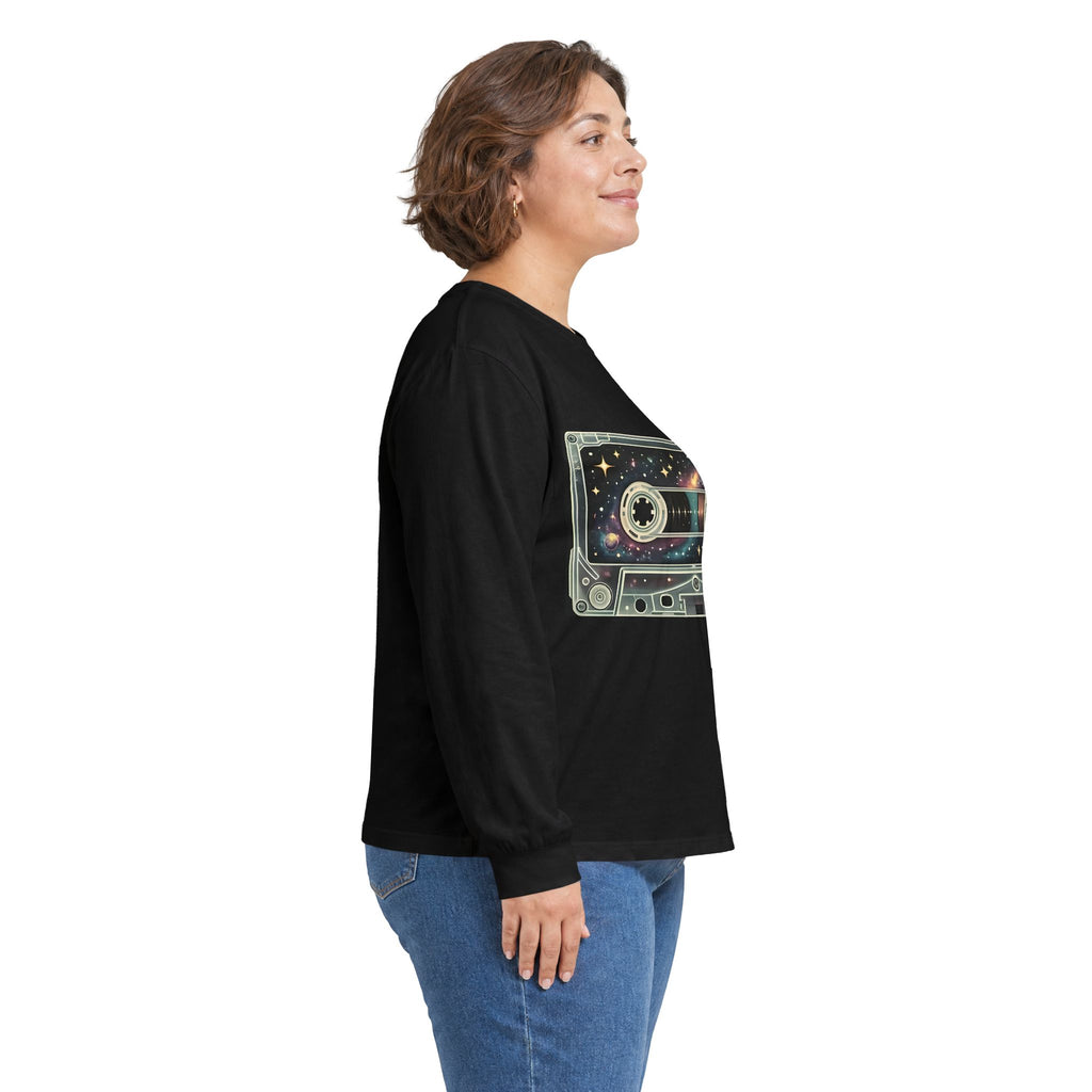 Galaxy Cassette Tape | Long Sleeve Shirt