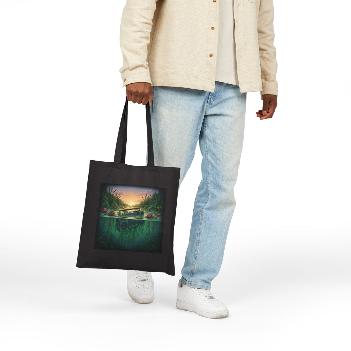 Submerged Frequency |  Canvas Tote Bag