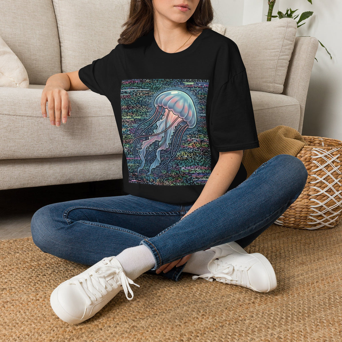 Glitched Jellyfish | Unisex T-Shirt