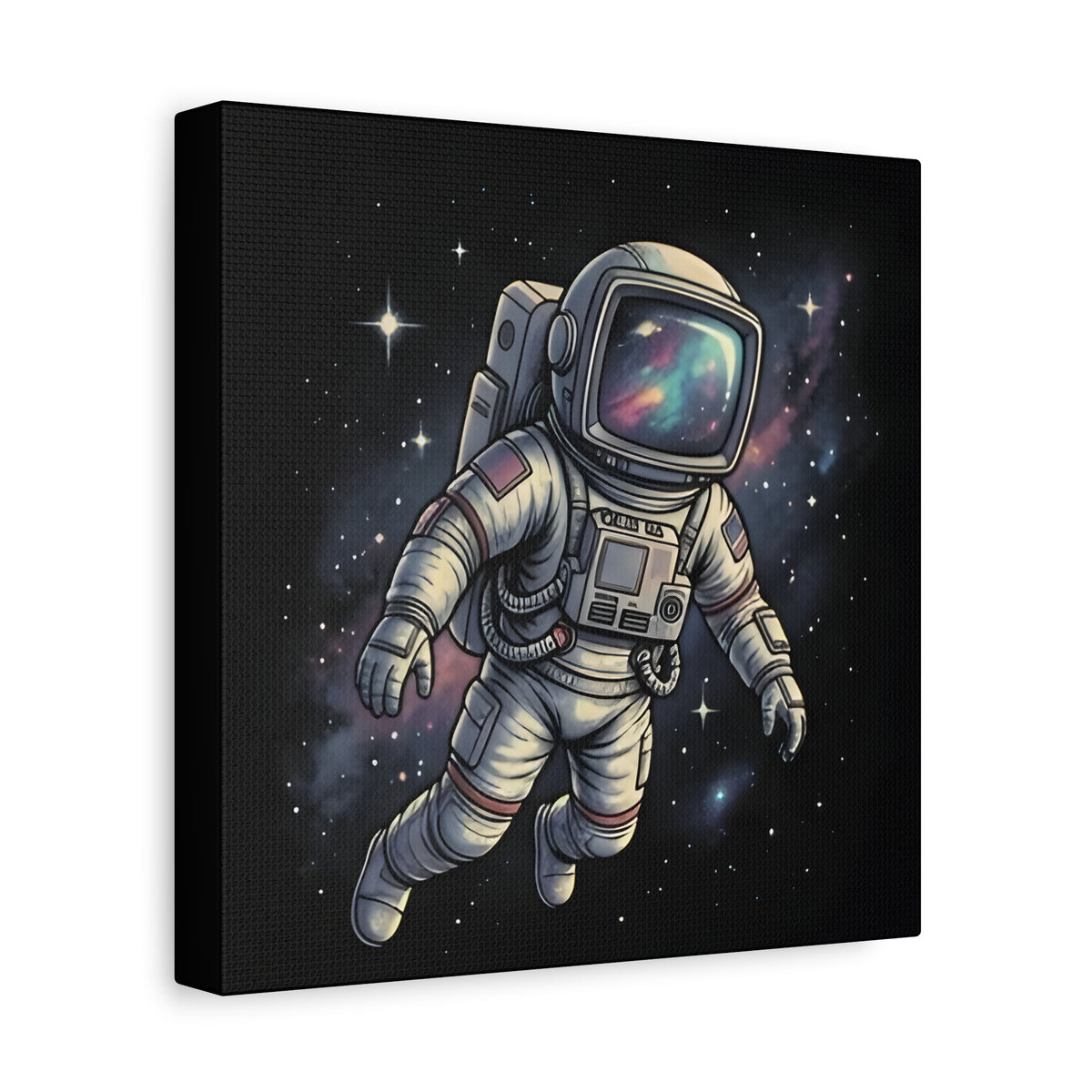 Floating Astronaut | Matte Canvas