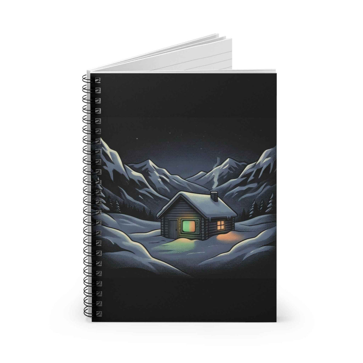 Static Cabin | Spiral Bound Notebook