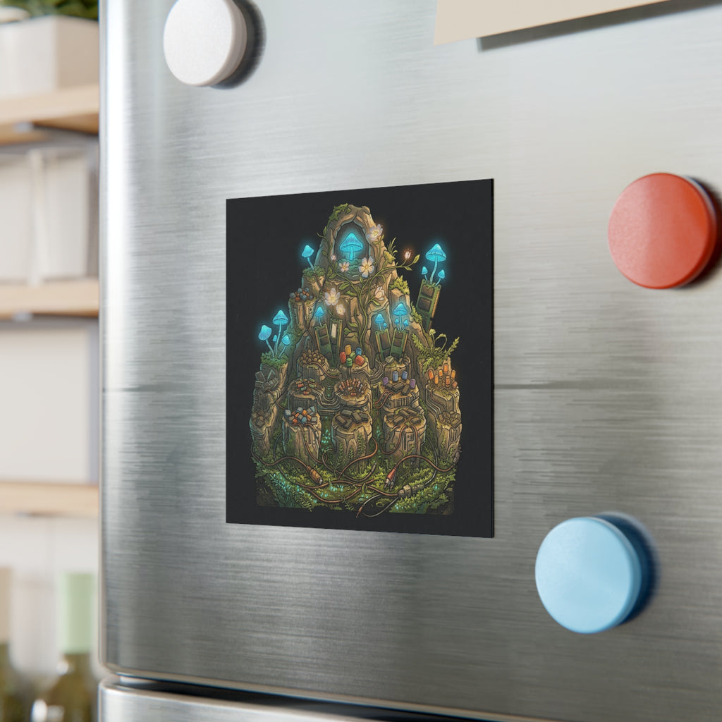 Silicon Ridge | Square Fridge Magnet