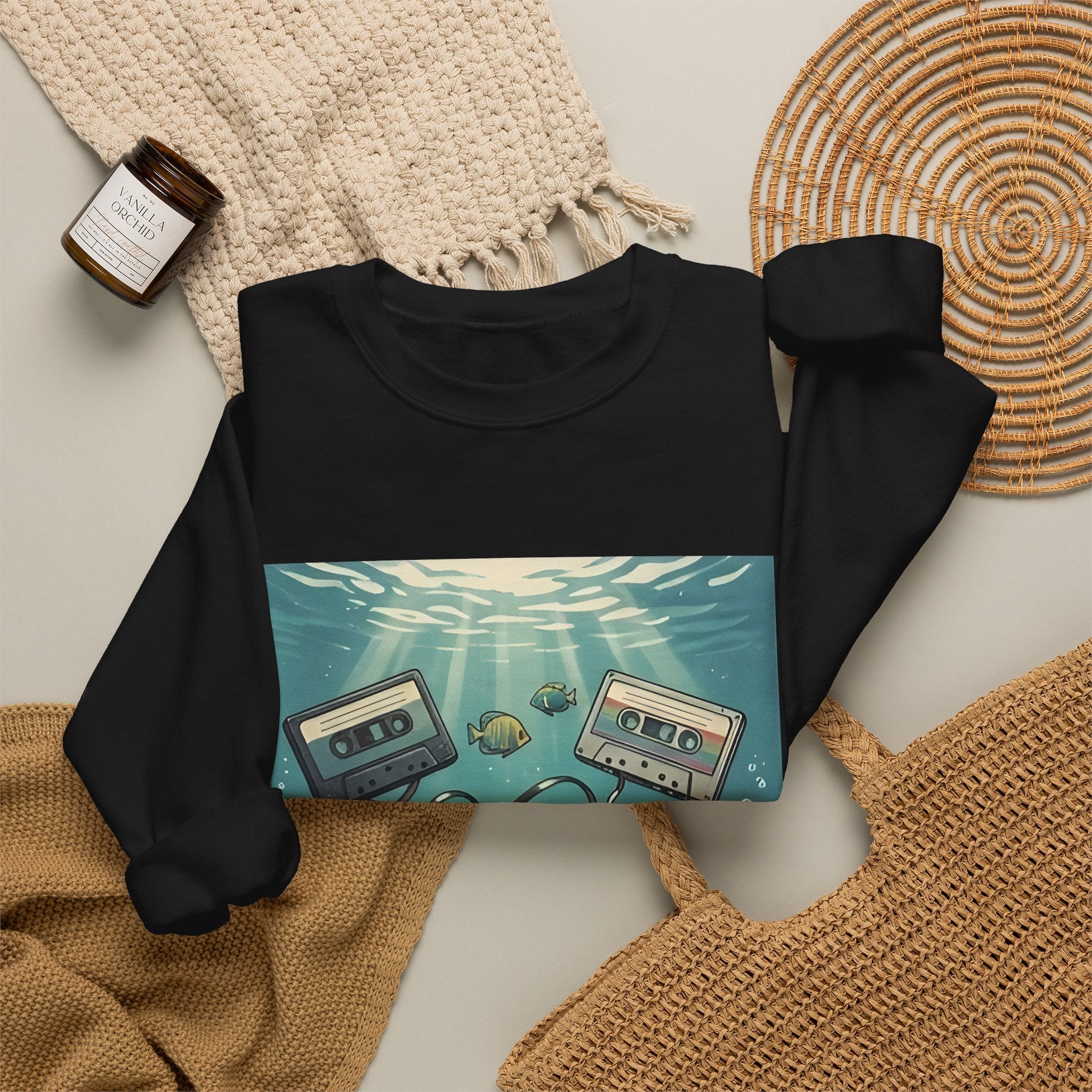Underwater Cassette Tapes | Sweatshirt