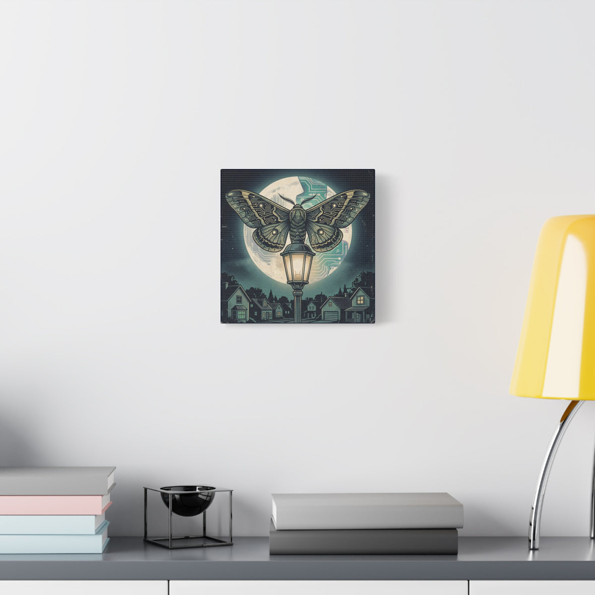 Circuit Moth | Matte Canvas