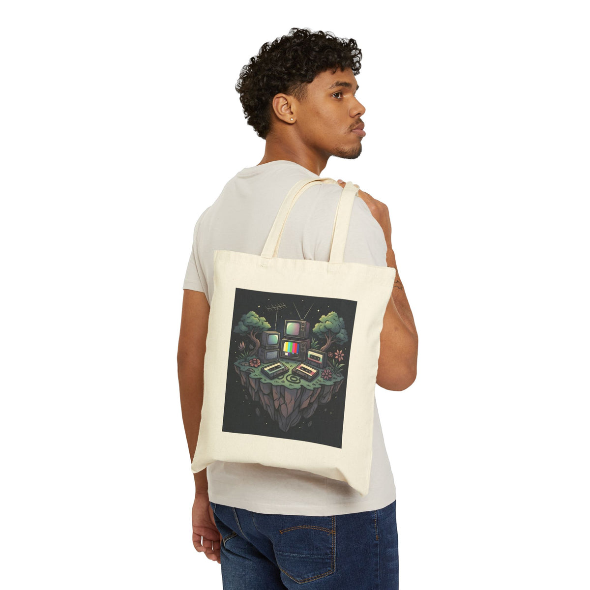Floating Island | Canvas Tote Bag