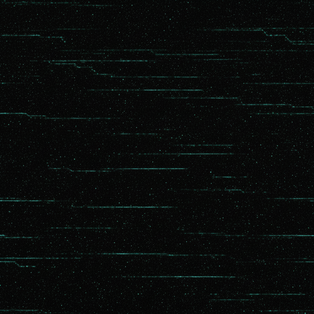 Black & Teal Static Noise Texture